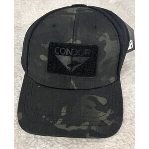 Condor Flex Tactical Cap - Multicam Black 161080-021 Camo Sz L/XL Military